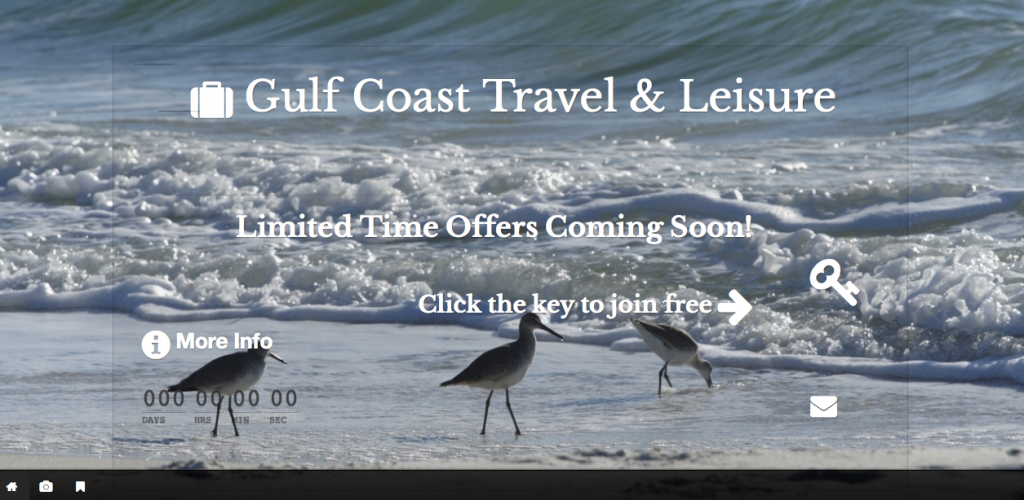 Gulf Coast Travel and Leisure Website