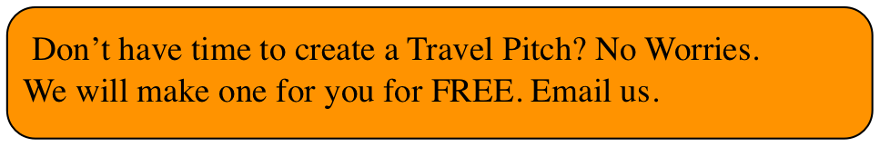 Create a Travel Pitch for FREE